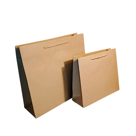 Kraft paper bag luxury nature cord